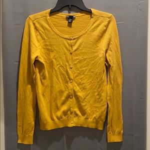 Mustard XS H&M cardigan